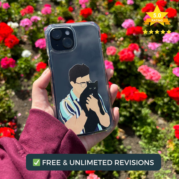 Custom Phone Case (Coloured Illustration) - immi.