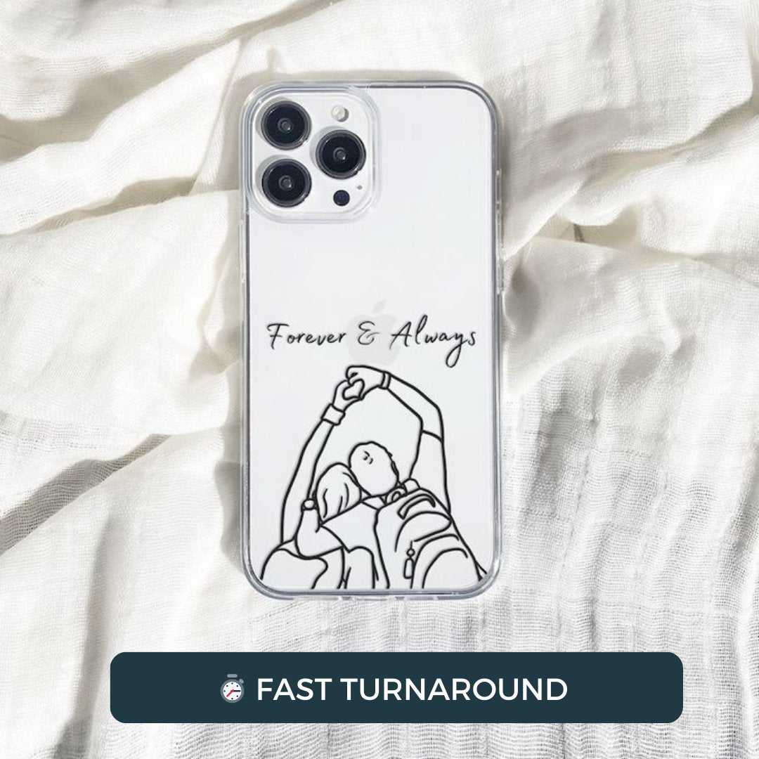 Custom Phone Case (Outline Illustration) - immi.