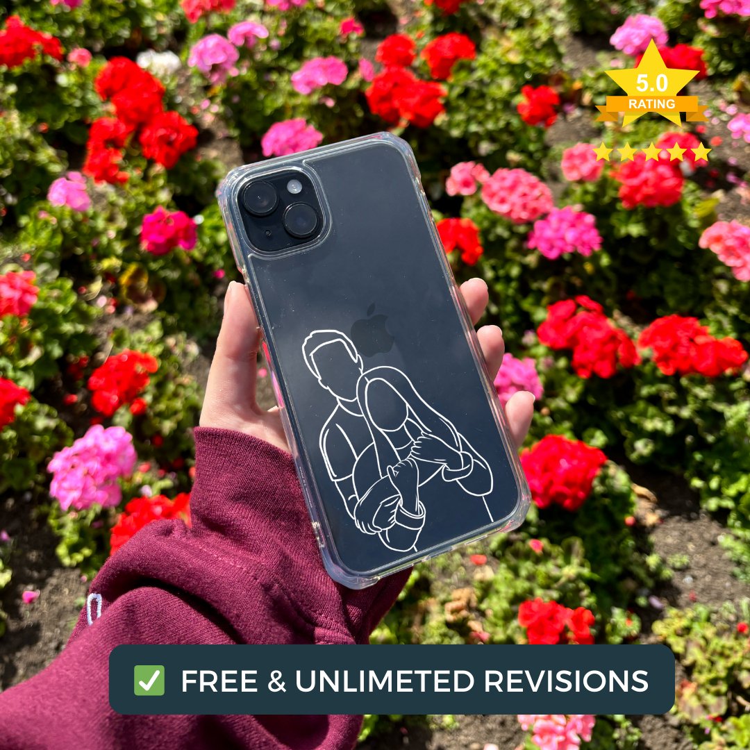 Custom Phone Case (Outline Illustration) - immi.